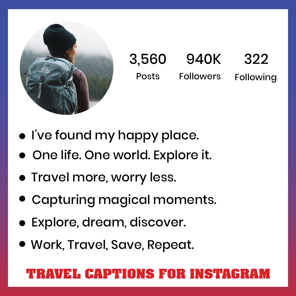 Travel Captions for Instagram 