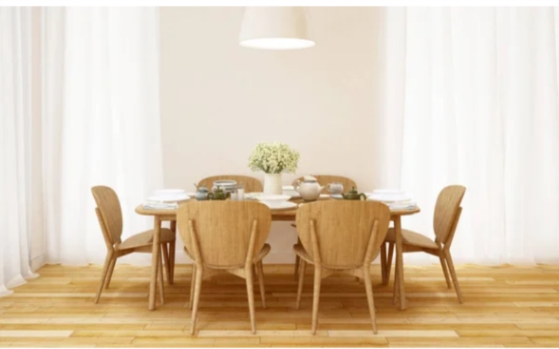 Chic 6 Seater Dining Table and Chair Sets Ideal for Family Gatherings and Dinner Parties
