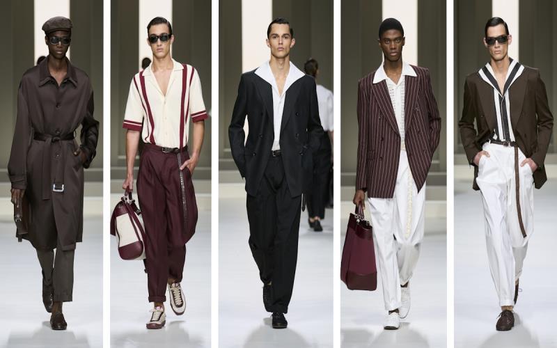Dolce Gabbana at Milano Fashion Week Mens Show Is Off the Charts Again