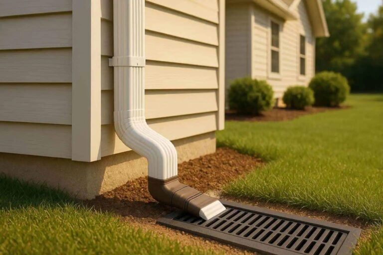 How Far Should Downspouts Extend From the House?