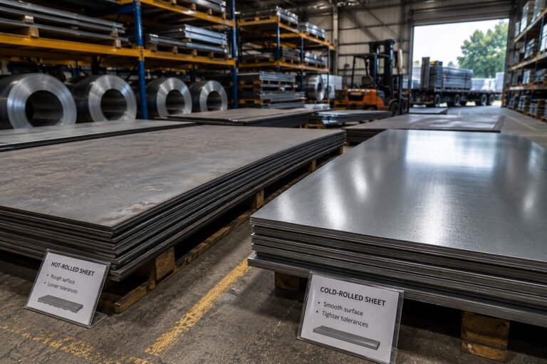 Choosing between hot-rolled sheets and cold-rolled steel